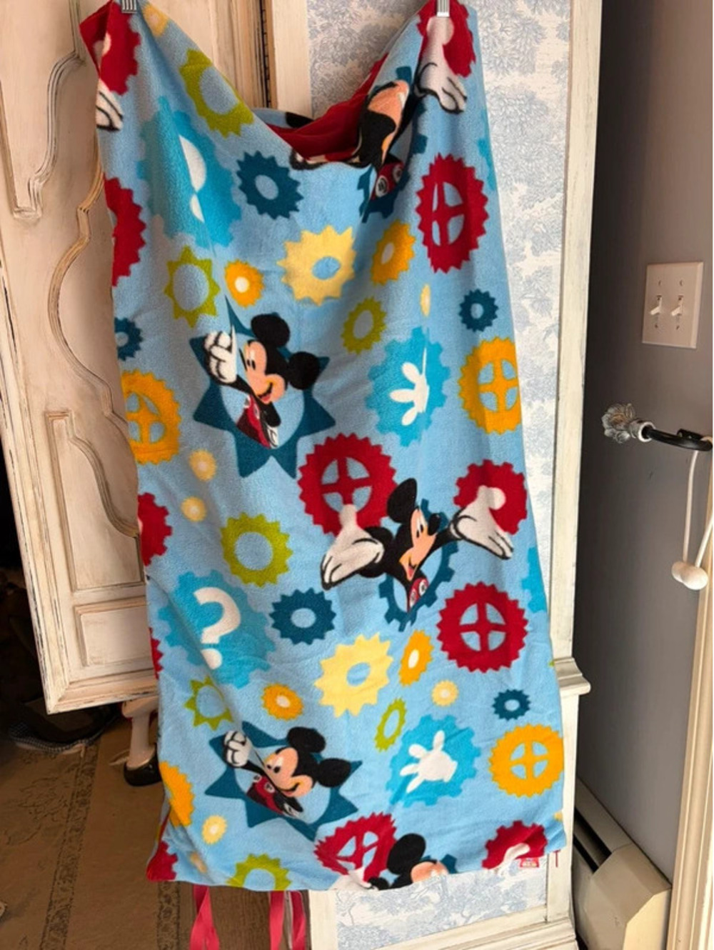 Disney Mickey Mouse roll up sleeping bag blanket